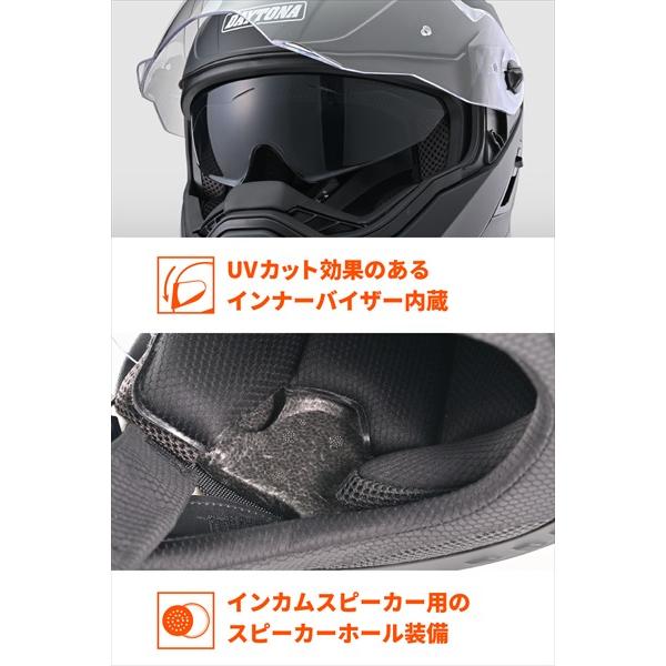 DAYTONA（デイトナ） 在庫有 送料無料 マットブラック XLサイズ 送料