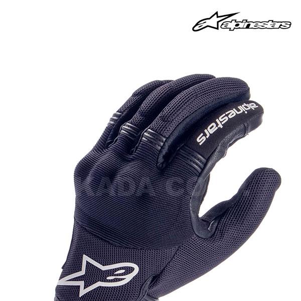 alpinestars/アルパインスターズ 1694650202 COPPER GLOVE Mサイズ プロテクター スマホタッチ 3シーズン ストレッチ 軽量柔軟 バイク グローブ 12 BLACK WHITE_2