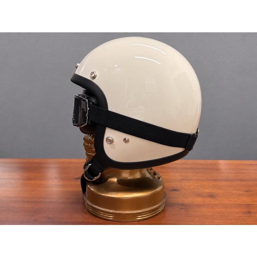 在庫有 ヘルメットゴーグル ジェットヘルメット ブラック/クリア