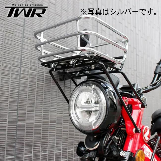 TWR製 HONDA ハンターカブCT125用 専用バスケット（全2色） ブラック
