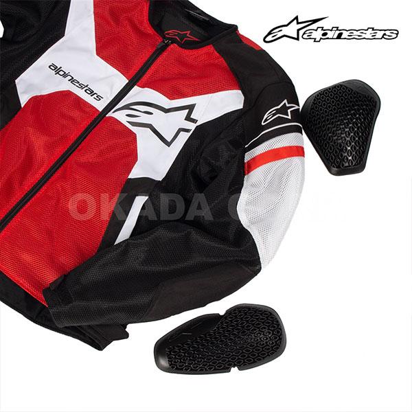 alpinestars/アルパインスターズ 1693994202 T-GP X SUPERAIR JACKET ASIA ワイドオープン襟 セミロックジッパー 爽快感 アジアフィット ジャケットの画像