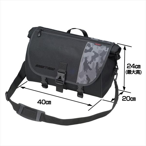 送料無料 ラフ\u0026ロード RR9310 AQA DRY シート\u0026メッセンジャー ブラック 防水の画像