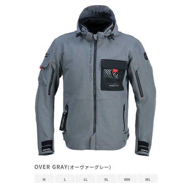 ラフ＆ロード OVER GRAY/LL RR7254 エアスルーソフトシェルSTパーカー