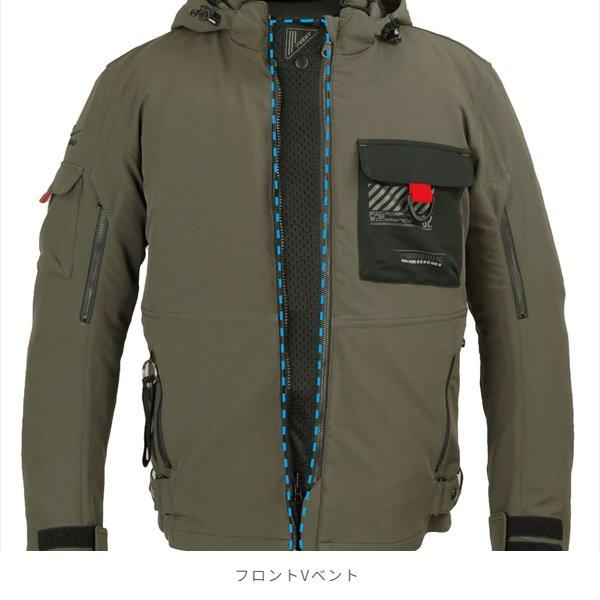 OVER GRAY/WL ラフ\u0026ロード RR7254 エアスルーソフトシェルSTパーカーFP_8
