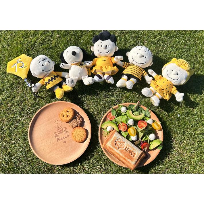 LOGOS（ロゴス） 86001136 SNOOPY PEANUTS 75years 木製プレート