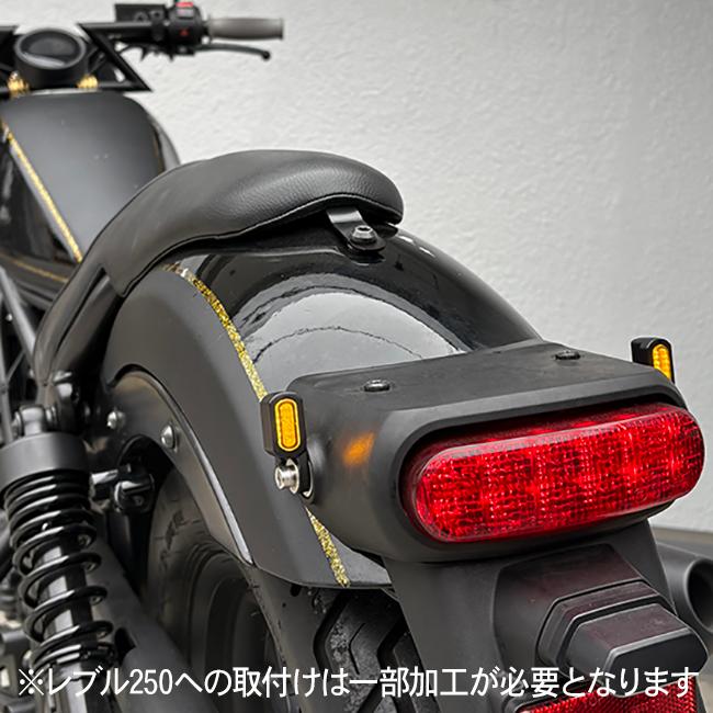 純正！ハーレーウィンカー 4個セット オレンジ/ブラック バイク