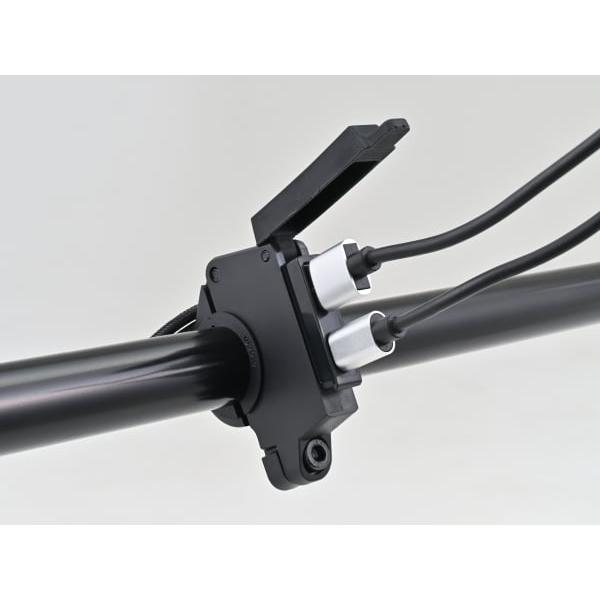 DAYTONA（デイトナ） バイク専用電源 スレンダーUSB Type-A+Type-C