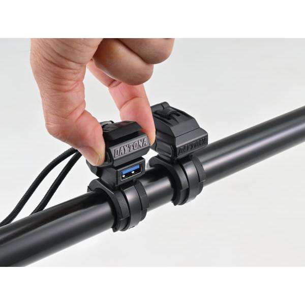 DAYTONA（デイトナ） 送料無料 バイク専用USB電源 Type-A+Type-C 46393