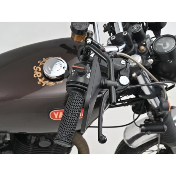 DAYTONA（デイトナ） ハイビジミラー 2ベントロッド CLASSIC ブラック