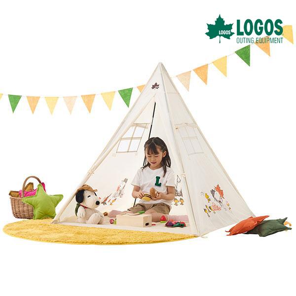 SNOOPY キャンプテント　ドーム型　値下げしました。 LOGOS（ロゴス） 地震対策 在庫有 86001146 SNOOPY KIDS テント