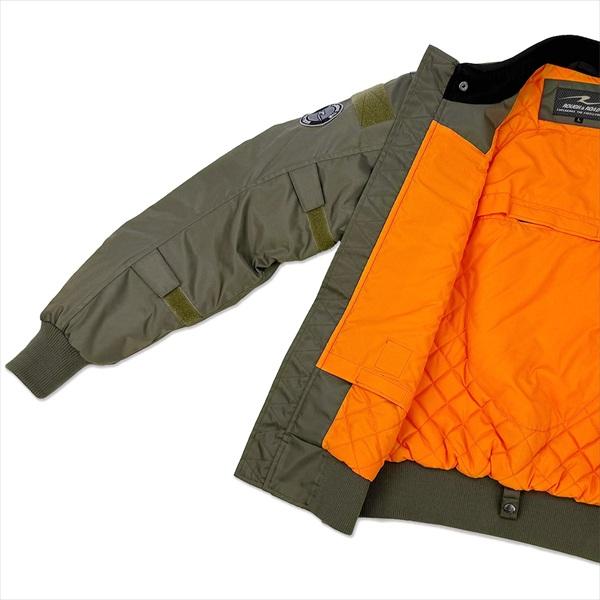 ラフ＆ロード 送料無料 ジャケット RR7754 MA-1R EM セージグリーン XL