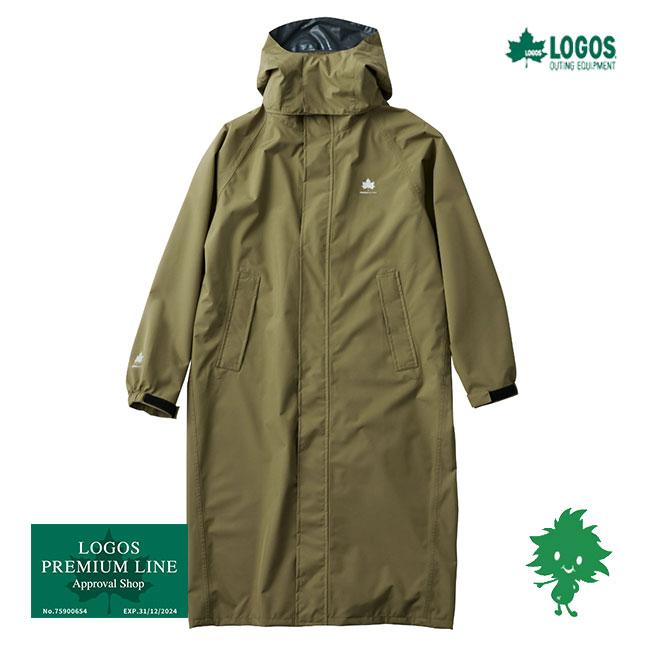ロゴス No.35102384 LOGOS by LIPNER サイクルレインコート(オリーブ ・サイズ：S）[LGS35102384] 返品種別A LOGOS（ロゴス） 12月上旬入荷 35102384 LIPNER サイクルレインコート