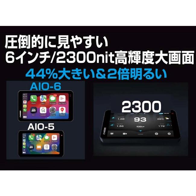 TANAX スマートモニター　AIO-6MAX SRS-029 TANAX（タナックス） 送料無料 SRS-029C スマートライドモニター AIO-6