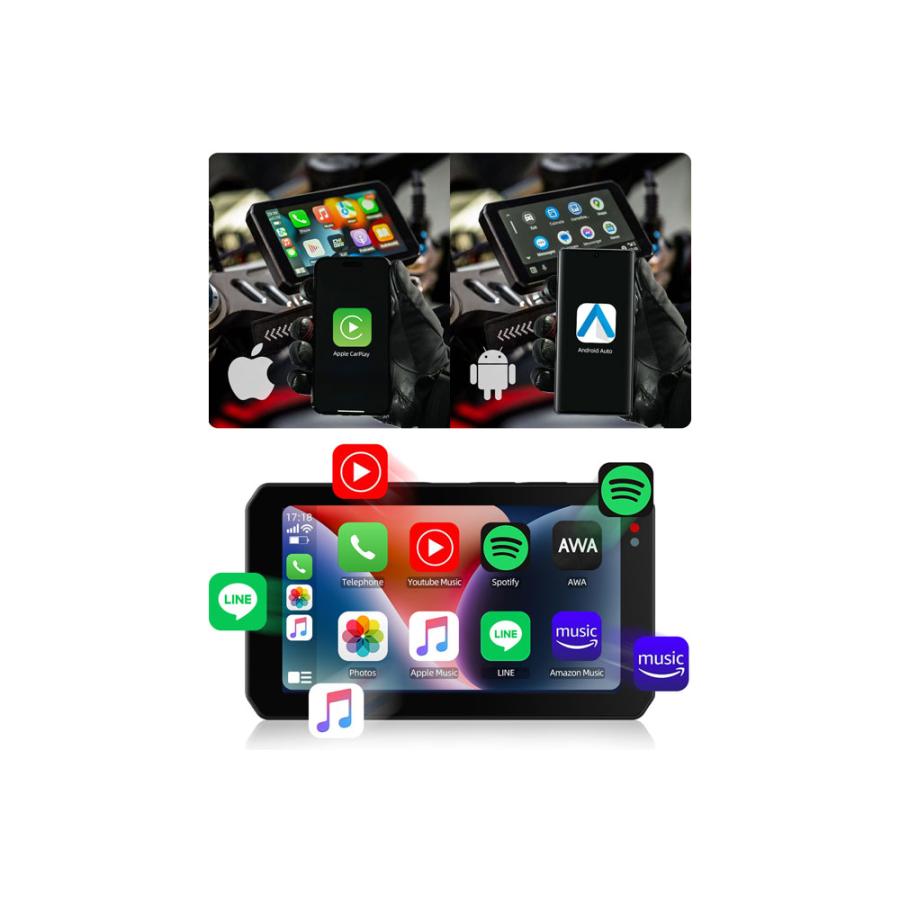 TANAX（タナックス） スマートライドモニター AIO-5 Lite 空気圧