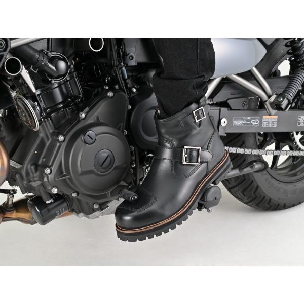 送料無料 Daytona デイトナ DS-007WP エンジニアブーツ ブラック 28cm