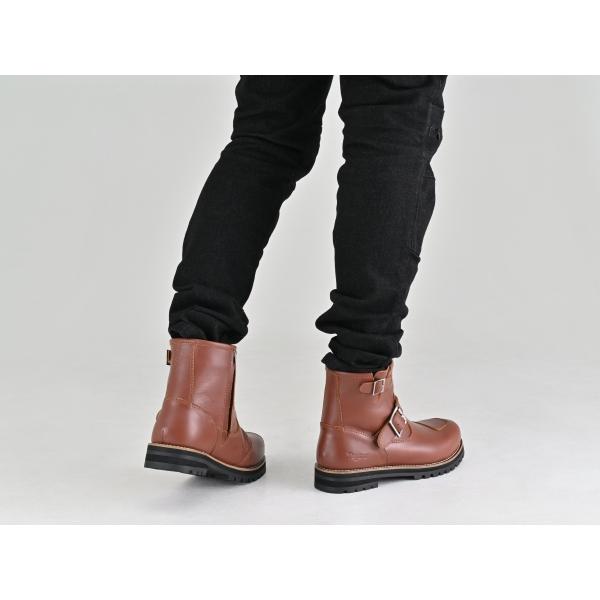 送料無料 Daytona デイトナ DS-007WP エンジニアブーツ ブラウン 28cm 62892_11