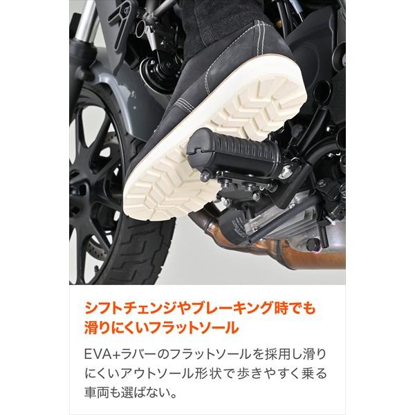 商品説明見てください！ DAYTONA（デイトナ） 送料無料 DS-006 モックトゥブーツ ブラック 23.5