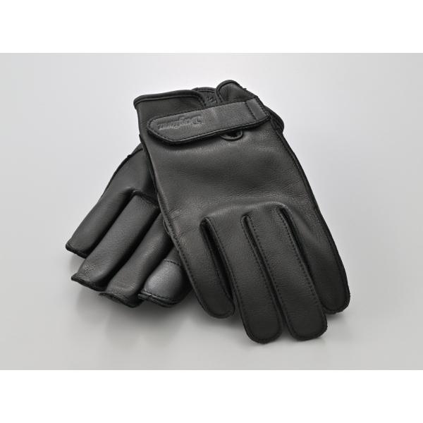 送料無料 デイトナ(Daytona) 外縫いスタンダードグローブ DG-039 BK/L 65799_3
