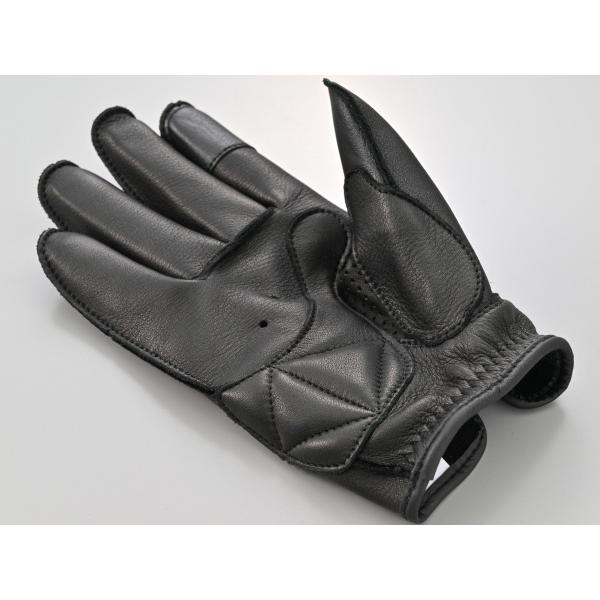 送料無料 デイトナ(Daytona) 外縫いスタンダードグローブ DG-039 BK/L 65799_6