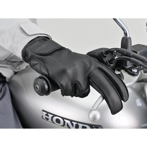 送料無料 デイトナ(Daytona) 外縫いスタンダードグローブ DG-039 BK/L 65799_9