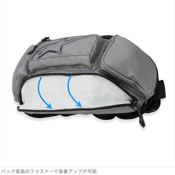 ラフ&ロード R6100526 カンガ2 ウエストバッグ BLACK/RED バイク ライディング_3