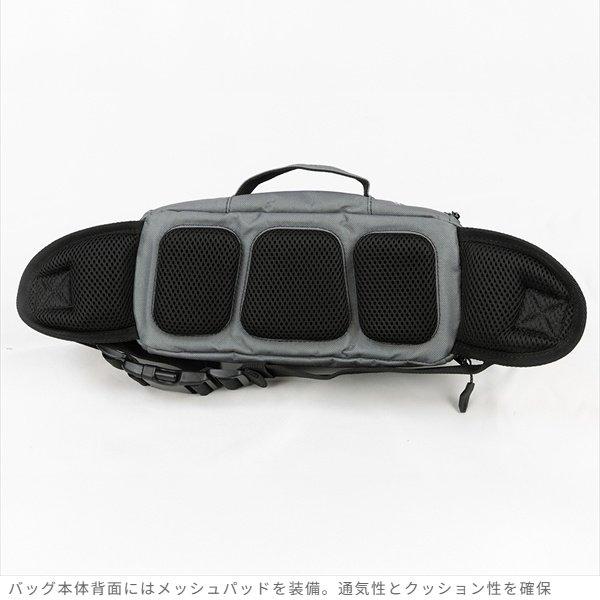 ラフ&ロード R6100526 カンガ2 ウエストバッグ GRAY バイク ライディング_4