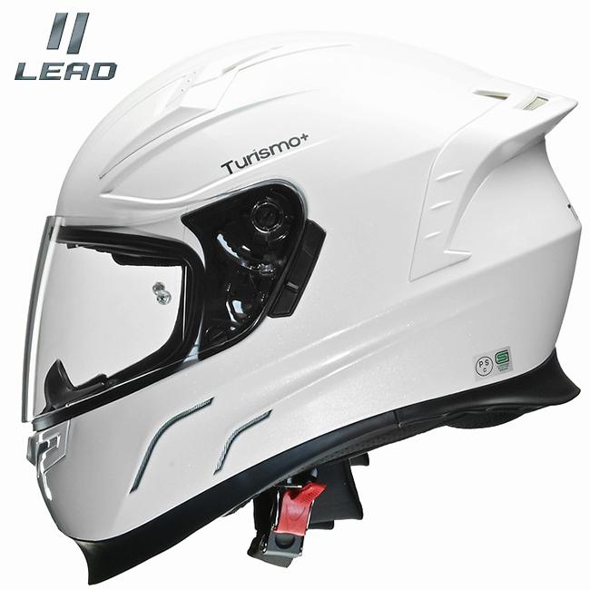 フルフェイスヘルメット白　リード リード工業 送料無料 LEAD TURISMO Plus フルフェイスヘルメット