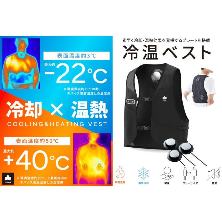 LOGOS（ロゴス） 送料無料 ペルチェヒート＆クールベスト -22℃ +40
