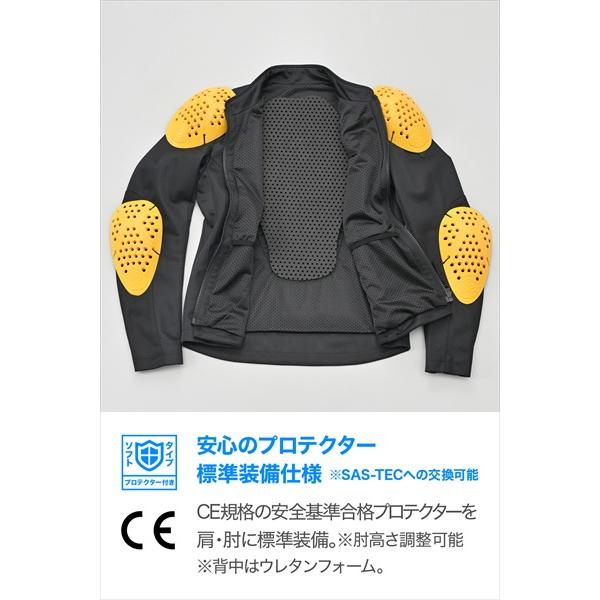 ブラック/M DAYTONA(デイトナ） DJ-032 アクティブメッシュライダース 64816 送料無料_2
