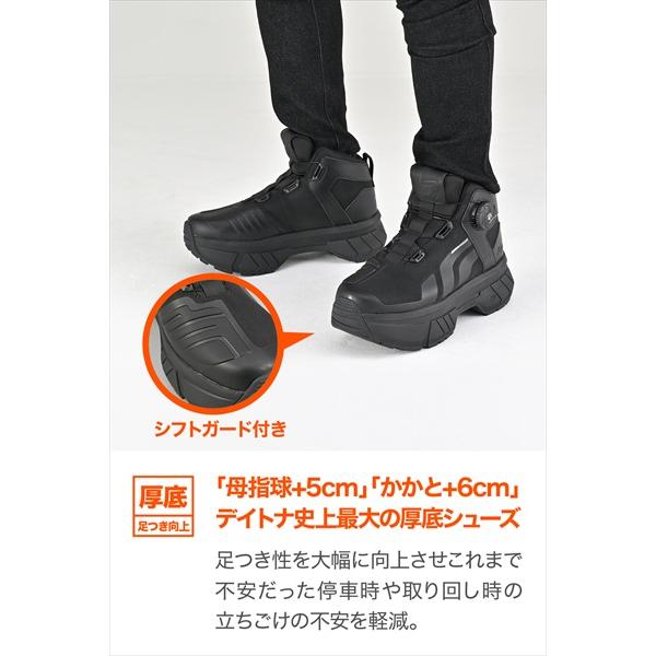 DAYTONA（デイトナ） 11月上旬入荷予定 25.0cm BK 送料無料
