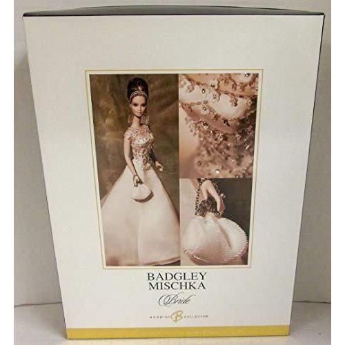 早い者勝ち Badgley Barbie Mischka Label送料無料 Golde Edition Limited Collectible Doll Bride 着せかえ人形