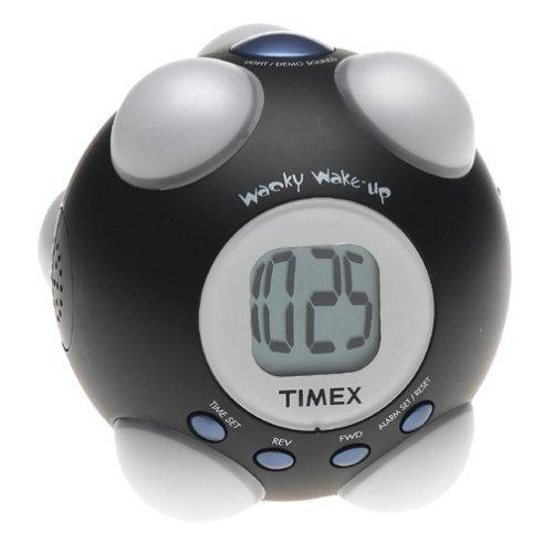 【通販 人気】 限定価格Timex T156B Wake-up Shake and Wake Alarm Clock (Black)送料無料 目覚まし時計