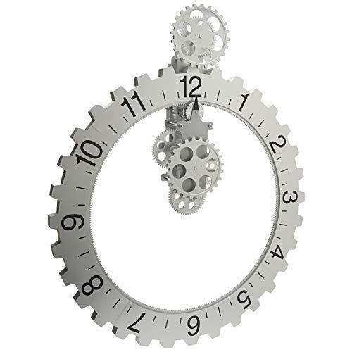 【25％OFF】 限定価格Kikkerland Big Clock送料無料 Wall Revolving Wheel 掛け時計、壁掛け時計