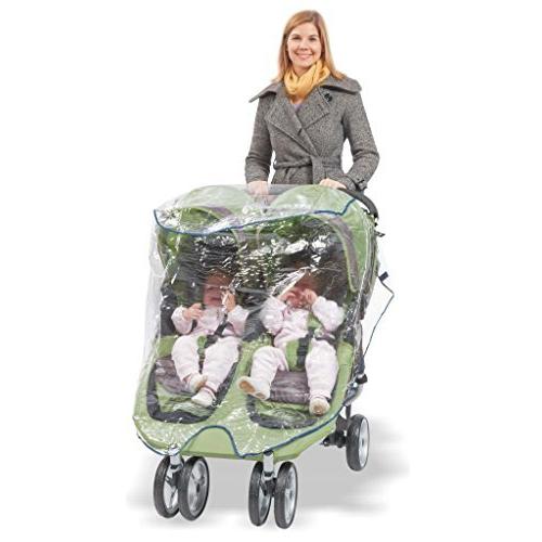 新しいスタイル Stroller Jogging Double Universal Baby! 限定価格Comfy Waterproof Shield Cover/Wind Rain ベビーカーアクセサリー