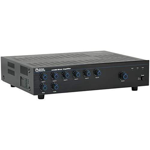 新しい季節 Atlas Sound AA120 120 Watt Six Input Mixer Amplifier送料無料 パワーアンプ