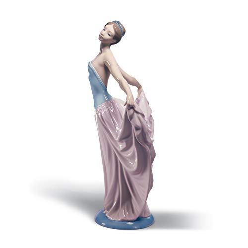 超美品の Woman Dancer LLADR〓 Figurine. Figure.送料無料 Ballerina Porcelain オブジェ、置き物