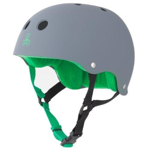 Triple Eight Sweatsaver Liner Skateboarding Helmet, Carbon Rubber, Medium送料無料 ヘルメット