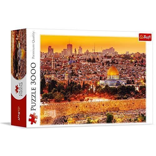 新着商品 限定価格Trefl Puzzle送料無料 Jigsaw Piece 3000 Jerusalem of Roofs The ジグソーパズル