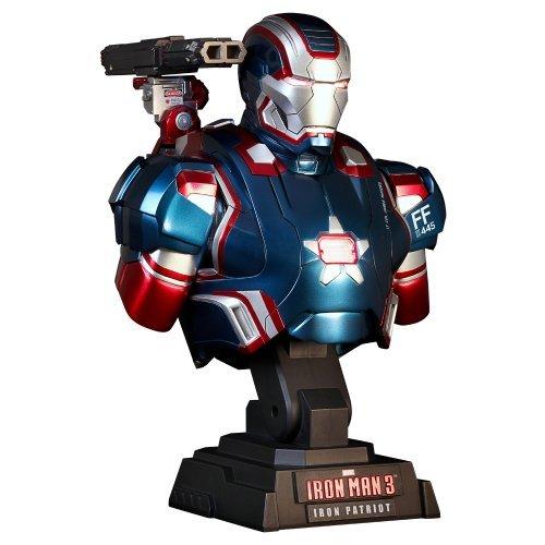 熱販売 Scale 1/4 PATRIOT IRON 3 Man Iron Toys Hot Marvel Bust Avengers送料無料 The Figure ブロック