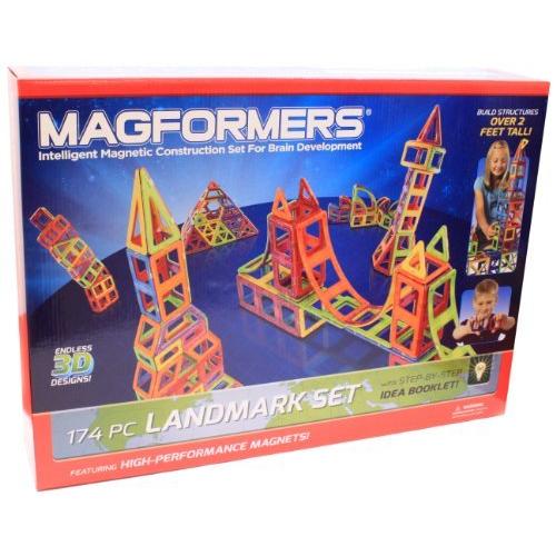 限定価格magformers Landmark Set Construction 174 Pieces Magnetic おもちゃ Building Blocks Educational Magnetic Set B00hlrgl0iならショッピング ランキングや口コミも豊富なネット通販 更にお得なpaypay残高も スマホアプリも充実で毎日どこからでも気になる