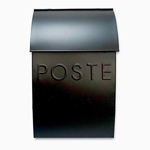 人気ブランドの新作 Box, Post Mounted Wall - Mailbox Pointed Milano POSTE French TH-10035 限定価格NACH Black, POSTE)送料無料 (TH-10035 inch 15 x 4 x 9.5 ポスト、郵便受け