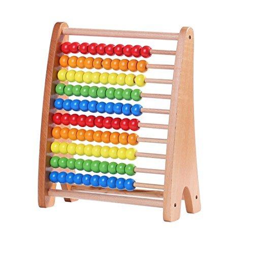 魅力的な価格 Tool Math Beads 100 Toy Frames Counting Educational Abacus Wooden 限定価格Wondertoys Baby Matemat Abaco Gifts Montessori Kids for Abacus 知育玩具