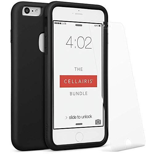 店舗の在庫 限定価格the Cellairis Bundle Iphone 6 Plus And 6s Plus Compatible Cell Phone Case And Tempered Glass Screen Protector Black 経団連会長 入国緩和 Pt Kobby Co Ke