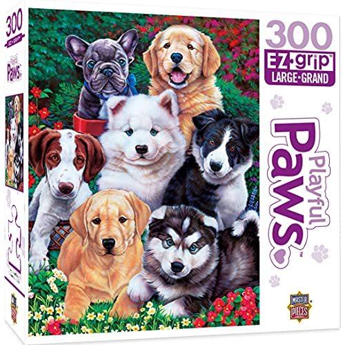 最新の激安 300 Fuzzballs Fluffy Collection Puzzles 300 Paws Playful 限定価格masterpieces Piece Puzzle送料無料 Jigsaw ジグソーパズル Folliq4 Com
