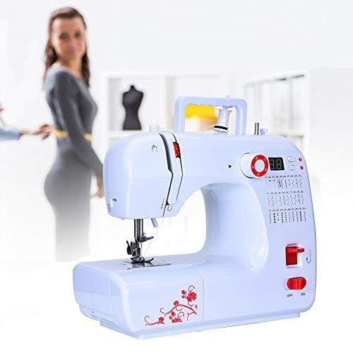 限定価格Jarchii [Xmas Present] Mini Electric Sewing Machine, Mini Electric Sewing Machine, 110V-240V Semi-Automatic Sewing Machine Overl 職業用ミシン