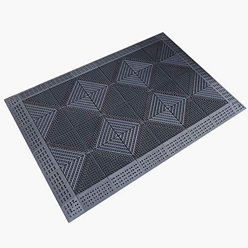 売れ筋がひクリスマスプレゼント！ Outdoor 限定価格WZHIJUN Doormat Size D, : (Color Customizable Sizes, Multiple Colors 4 Pads, Barrier Hard Wear-Resistant Non-Slip Heavy 室内用玄関マット