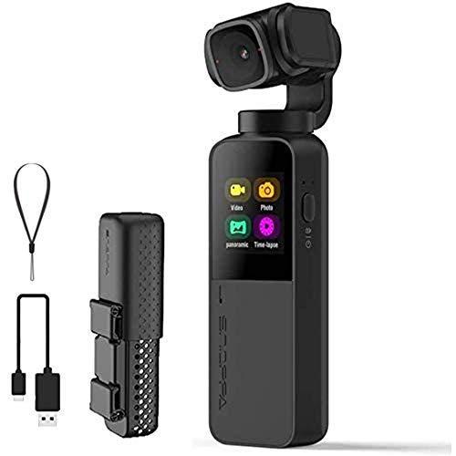 新品Snoppa Vmate Gimbal Camera 3 Axis Handheld Gimbal Stabilizer with 4K Smart Camera, 200Mbps High Bitrate, H265, 90°Rotating Lens, 220m スマホスタンド