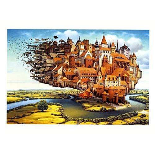 【今日の超目玉】 for Puzzle Landscape Castle Sky - Kids Adults for Puzzles Jigsaw Piece 500/1000/1500/2000 限定価格MUMA Family Decompression Educational ジグソーパズル