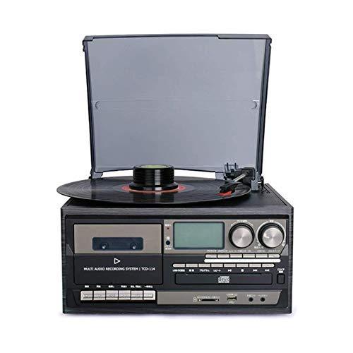 送料込 新品wsmla Turntable Record Player Speaker Player 3 Speed Wood Retro Phonograph Support For Bluetooth Function送料無料 好評 Www Jolimmo Ch