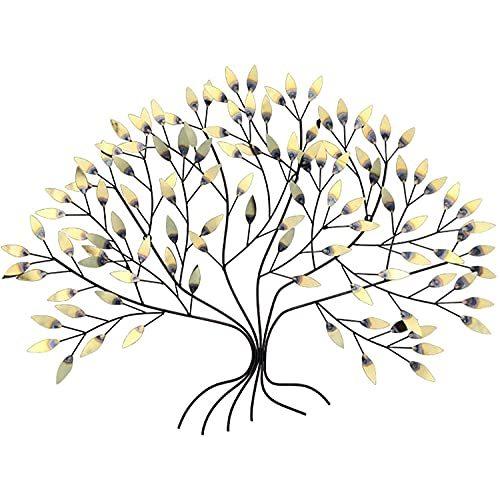 全国宅配無料 新品tree Of Life 3d Metal Wall Art Smoky Color Platinum Hue Leaves Wall Hanging Creative Contemporary Artwork Ornament Durable Smooth Gold B092qsx6y6 ほりだしもん 通販 Yahoo ショッピング Rakuten Lisgis Net